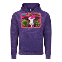 Cloud Purple valentines day baby calf Vintage Hoodie - Jasminsmagicworld