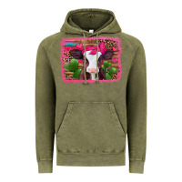 Vintage Olive valentines day baby calf Vintage Hoodie - Jasminsmagicworld