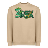 Mushroom three rex Heavyweight Sweatshirt - MaliasSmallBusiness