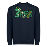 Three Rex Heavyweight Sweatshirt | Teevron