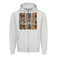 Dove Grey Baseball Mama Zipper Hoodie - Bettercallsaul