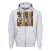Heather Grey Baseball Mama Zipper Hoodie - Bettercallsaul