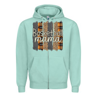 Seafoam Baseball Mama Zipper Hoodie - Bettercallsaul