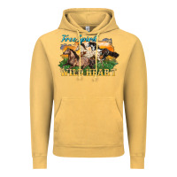 Vintage Mustard free spirit wild heart 3 horses Vintage Hoodie - LillyAllenDesigns