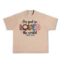 Burro for god so loved the world Urban Heavy Tee - MaliasSmallBusiness