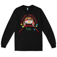 Black merry christmas shitter s full Long Sleeve Tee - MaliasSmallBusiness