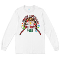 White merry christmas shitter s full Long Sleeve Tee - MaliasSmallBusiness
