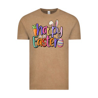 Vintage Coffee happy easter Vintage Tee - MaliasSmallBusiness
