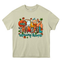 One Thankful Respiratory Therapist Heavy Core Tee | Teevron