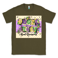 Army Green booze beads Classic Tee - MaliasSmallBusiness