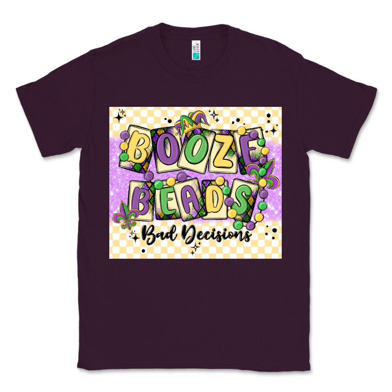 Booze Beads Classic Tee by MaliasSmallBusiness | Teevron