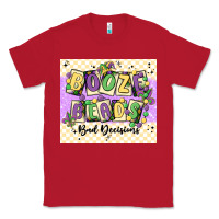 Red booze beads Classic Tee - MaliasSmallBusiness