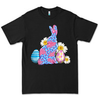 Black easter bunny wıth easter eggs Premium Tee - AdoDesignShop