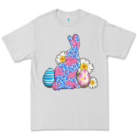 Dove Grey easter bunny wıth easter eggs Premium Tee - AdoDesignShop