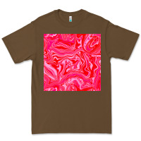 Cacao valentines day marble seamless pattern Premium Tee - BundleAndBundleShop