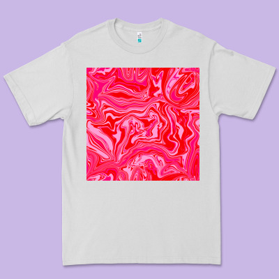 Valentines Day Marble Seamless Pattern Premium Tee Designed By Bundleandbundleshop