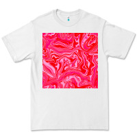 White valentines day marble seamless pattern Premium Tee - BundleAndBundleShop