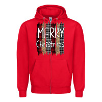 Red Merry Christmas Leopard Zipper Hoodie - Bettercallsaul