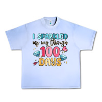 Grape Ice i sparkled my way through 100 days Urban Heavy Tee - MaliasSmallBusiness