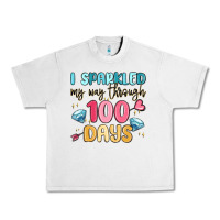 Lunar Rock i sparkled my way through 100 days Urban Heavy Tee - MaliasSmallBusiness