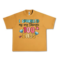 Peanut Butter i sparkled my way through 100 days Urban Heavy Tee - MaliasSmallBusiness