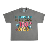 Tornado i sparkled my way through 100 days Urban Heavy Tee - MaliasSmallBusiness