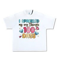 I Sparkled My Way Through 100 Days Urban Heavy Tee | Teevron