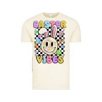 Vintage Arctic easter vibes smiley face Vintage Tee - MaliasSmallBusiness