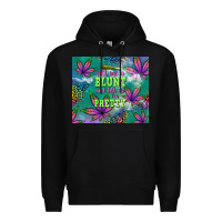 Black roll me a blunt and tell me i'm pretty Premium Hoodie - TumblerDesignByShophia