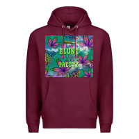 Burgundy roll me a blunt and tell me i'm pretty Premium Hoodie - TumblerDesignByShophia
