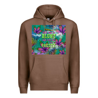 Chestnut roll me a blunt and tell me i'm pretty Premium Hoodie - TumblerDesignByShophia