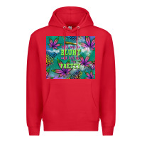 Red roll me a blunt and tell me i'm pretty Premium Hoodie - TumblerDesignByShophia