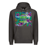 Smoke roll me a blunt and tell me i'm pretty Premium Hoodie - TumblerDesignByShophia