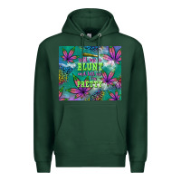 Sports Green roll me a blunt and tell me i'm pretty Premium Hoodie - TumblerDesignByShophia