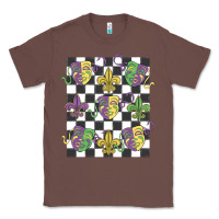 Chestnut mardi gras Classic Tee - MaliasSmallBusiness