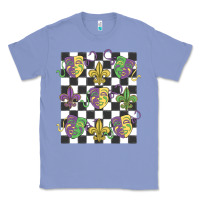 Colony Blue mardi gras Classic Tee - MaliasSmallBusiness