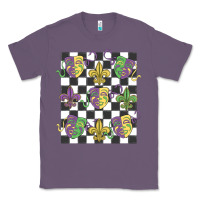 Lavender mardi gras Classic Tee - MaliasSmallBusiness