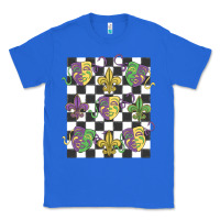 True Royal mardi gras Classic Tee - MaliasSmallBusiness