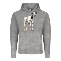 Cloud Rock Holstein Heifer Vintage Hoodie - LillyAllenDesigns