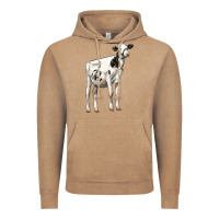 Vintage Coffee Holstein Heifer Vintage Hoodie - LillyAllenDesigns