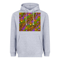 Heather Grey Mardi Gras tumbler Heavyweight Hoodie - HowdyJamesFarm