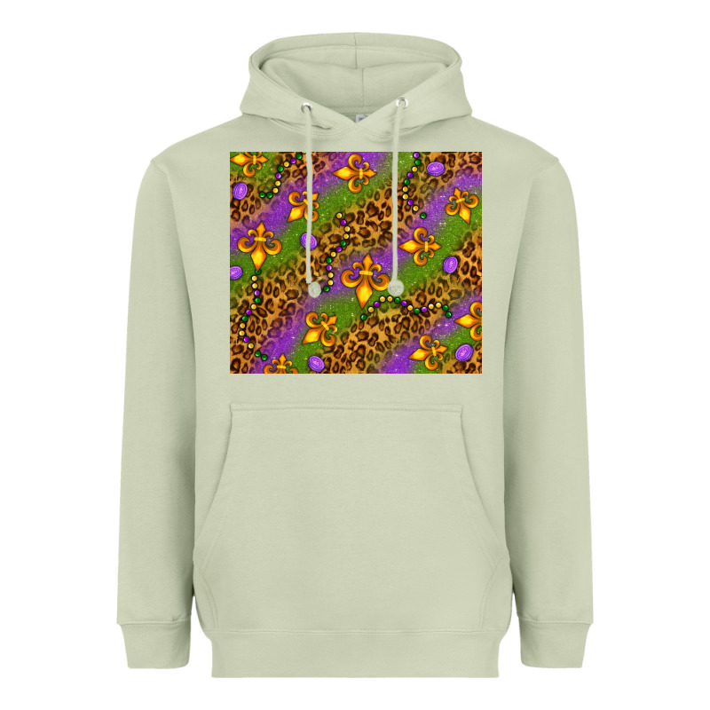 Mardi Gras Tumbler Heavyweight Hoodie by HowdyJamesFarm | Teevron