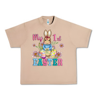 Burro my first easter with baby bunny and eggs Urban Heavy Tee - AdoDesignShop