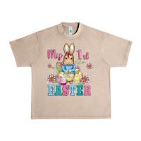 French Oak my first easter with baby bunny and eggs Urban Heavy Tee - AdoDesignShop