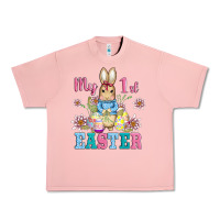 Salmon my first easter with baby bunny and eggs Urban Heavy Tee - AdoDesignShop