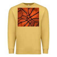 Antique Gold distressed basketball pattern Premium Sweatshirt - TumblerDesignByShophia