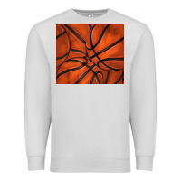 Dove Grey distressed basketball pattern Premium Sweatshirt - TumblerDesignByShophia