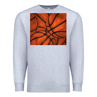 Heather Grey distressed basketball pattern Premium Sweatshirt - TumblerDesignByShophia