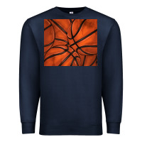 Navy distressed basketball pattern Premium Sweatshirt - TumblerDesignByShophia