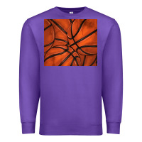 Purple distressed basketball pattern Premium Sweatshirt - TumblerDesignByShophia